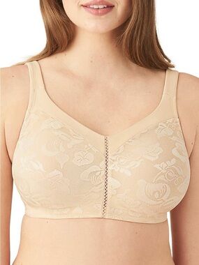 Wacoal Awareness Full Figure Seamless Wire Free Bra Size 44DDD NEW